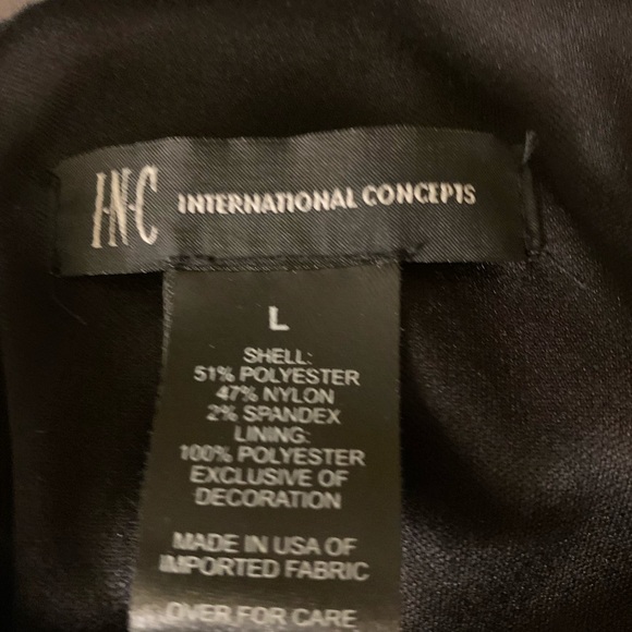 International Concepts stretch lace top L - Picture 3 of 4